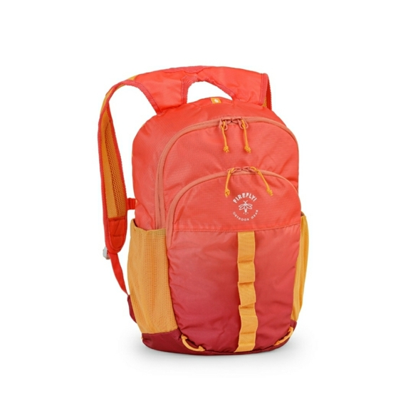 Firefly! Outdoor Gear Youth Outdoor Camping Backpack - Red & Orange, Unisex. - Picture 1 of 13